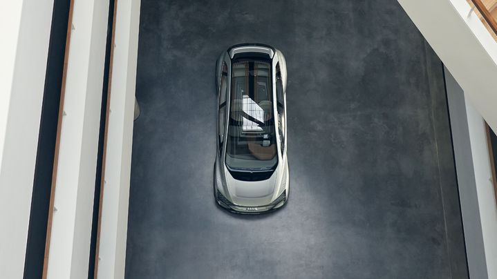 Audi AI:ME glass roof