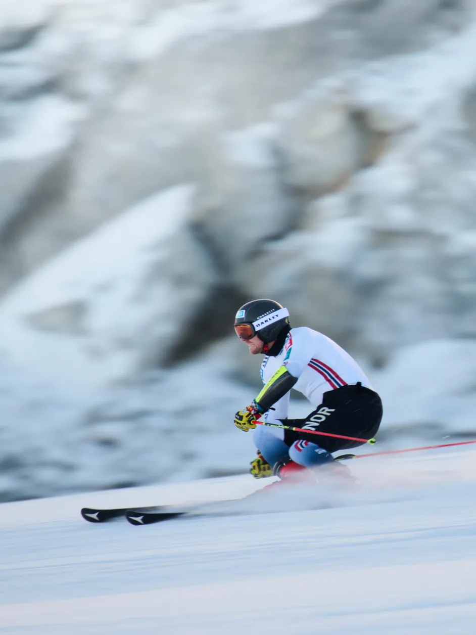 Aleksander Aamodt Kilde skiing.